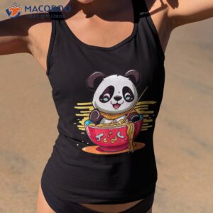 Ra N’ Chill Kawaii Panda Japanese Noodle Anime Girls Teen Shirt