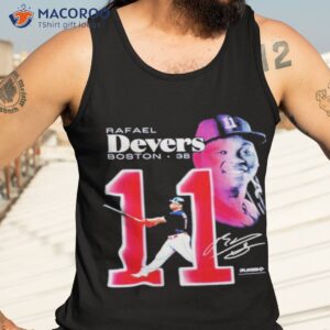 rafael devers boston red sox 3b signature shirt tank top 3
