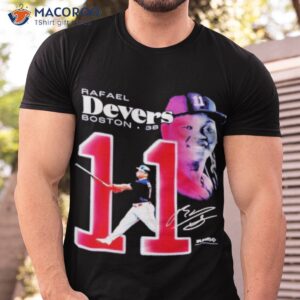 Rafael Devers 11 Boston T-shirt