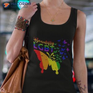 rainbow flag butterfly lgbt 2023 shirt tank top 4