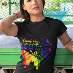 rainbow flag butterfly lgbt 2023 shirt tshirt 1