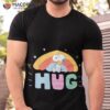 Rainbown Art Peanuts Snoopy & Woodstock Hug Shirt