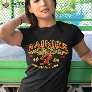 rainier beer ace upper left usa shirt tshirt 1