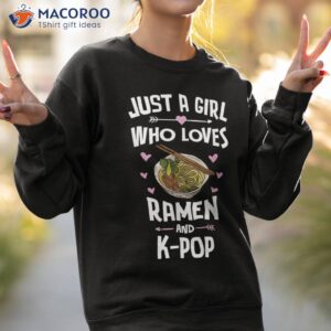 ramen and k pop graphic for teen girls shirt sweatshirt 2