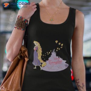 Rapunzel &amp; Pascal In Purple Shirt