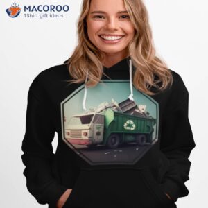recycling truck earth day shirt hoodie 1