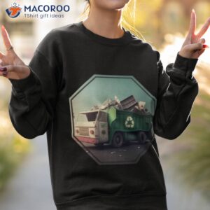 recycling truck earth day shirt sweatshirt 2