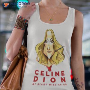 red suit celine dion shirt tank top 4