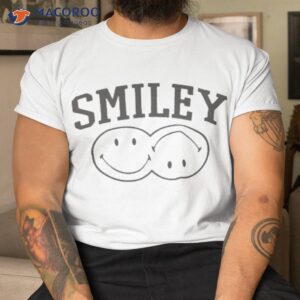 relaxed fit smiley shirt tshirt