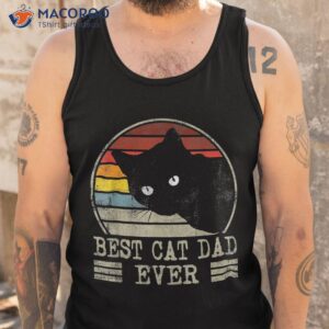 retro best cat daddy fathers day mom ever for s 2023 shirt tank top