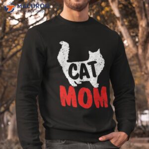 retro best cat mom mother s day mommy kitten mama lover shirt sweatshirt