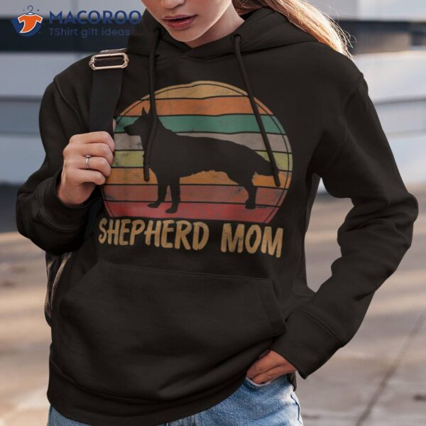 Retro German Shepherd Mom Gift Dog Mother Pet Shepard Mama Shirt