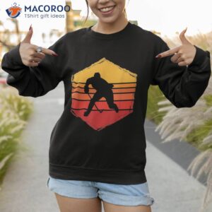 retro hockey design lover shirt sweatshirt