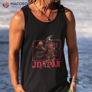 retro jordan name basketball player gift boys shirt tank top