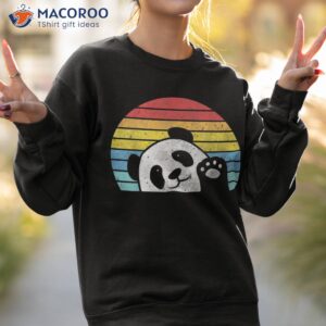 retro panda cute bear vintage zookeeper zoo family fan shirt sweatshirt 2