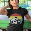 Retro Panda Cute Bear Vintage Zookeeper Zoo Family Fan Shirt