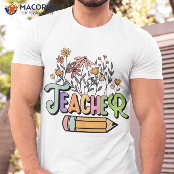 Retro Teacher Shirts For Best Gifts Shirt