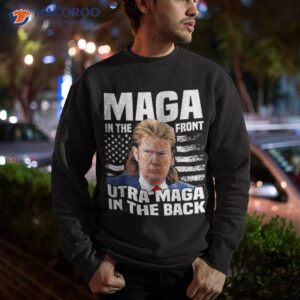 retro trump maga funny retro american flag for republicans shirt sweatshirt