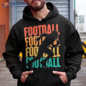 retro vintage american football season party footballer shirt hoodie