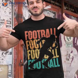 retro vintage american football season party footballer shirt tshirt 1