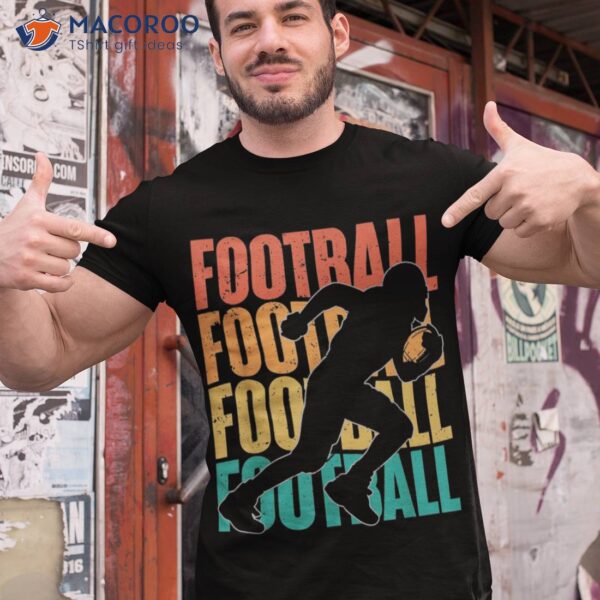 Retro Vintage American Football Season Party Footballer Shirt