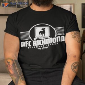 Richmond Athletic Ted Lasso Afc Stripe Graphic Shirt
