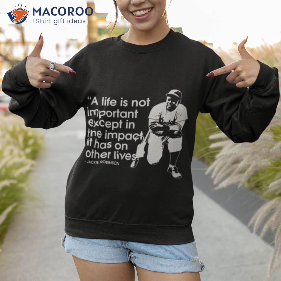 Jackie robinson online sweatshirt