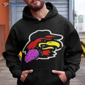 Rochester Red Wings Spikes With Lilac Shirt 1 rochester red wings spikes with lilac shirt hoodie