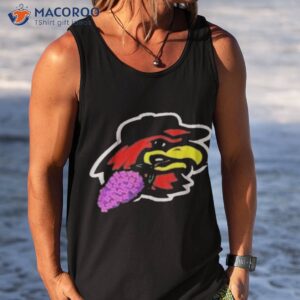 Rochester Red Wings Spikes With Lilac Shirt 3 rochester red wings spikes with lilac shirt tank top