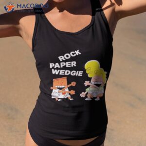 rock paper wedgie captain underpants shirt tank top 2