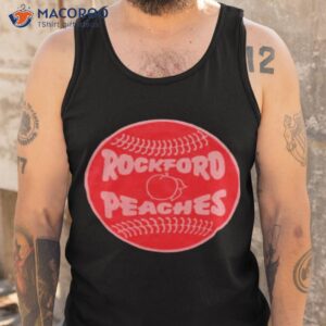 rockford peaches logo shirt tank top