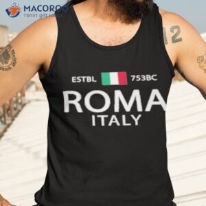 roma italia souvenir rome italian history rome shirt tank top 3