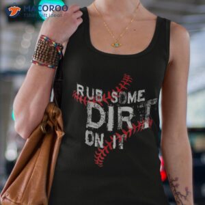 rub some dirt on it shirt no crying baseball softball boys tank top 4