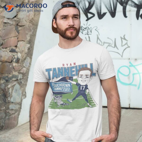 Ryan Tannehill Caricature Touchdown Tennessee Shirt