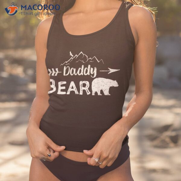 S Daddy Bear Shirt Matching Family Mama Papa Camping Gift