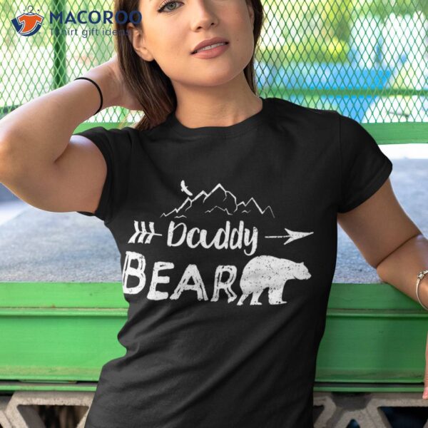 S Daddy Bear Shirt Matching Family Mama Papa Camping Gift