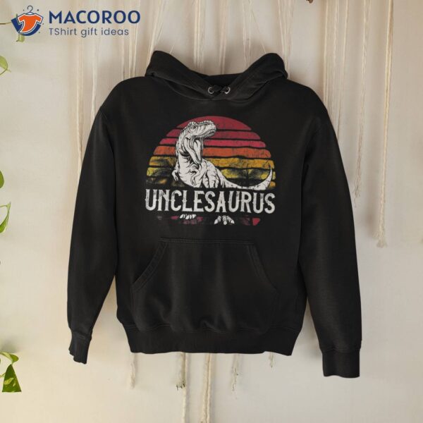 S Father’s Day Gift For Unclesaurus Uncle Saurus T Rex Shirt