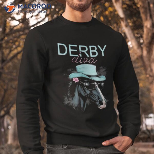 S Funny Talk Derby To Me I Horse Owner Lover Jockey Shirt