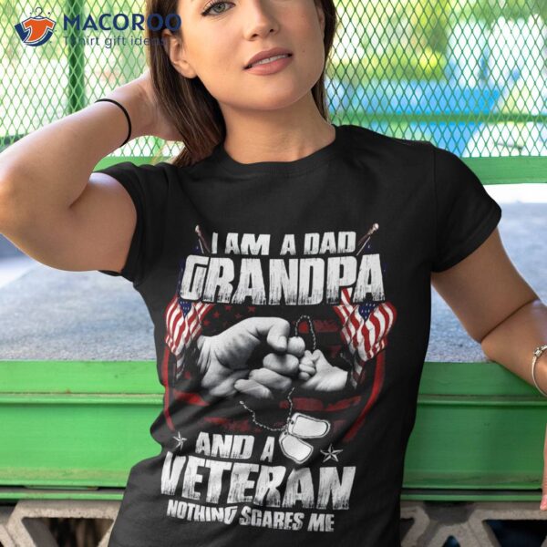 S I’m A Dad Grandpa Veteran Father’s Day Shirt