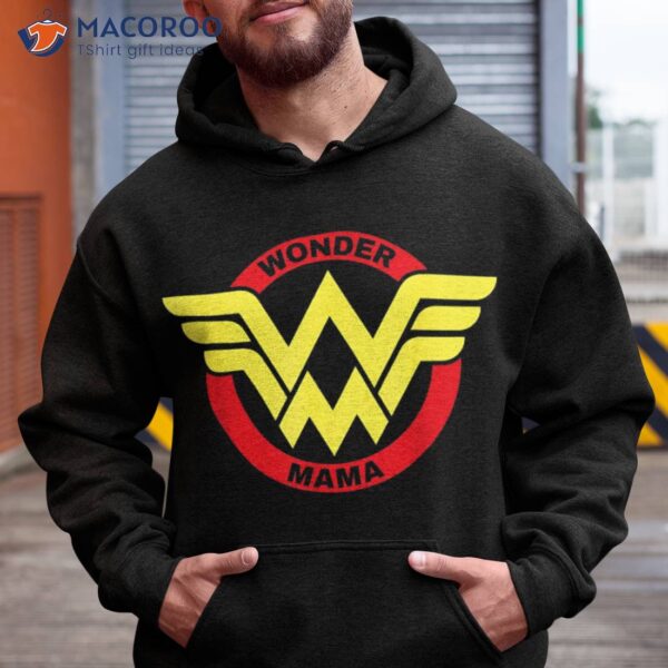 S Wonder Mama Mother T Shirt Gift Superhero Mom