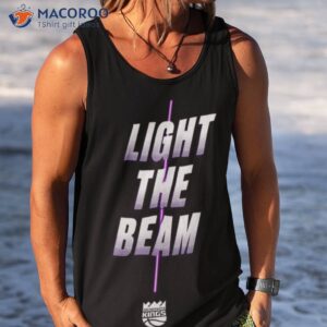 sacramento kings light the beam 2023 stadium t shirt tank top