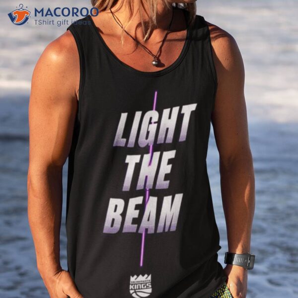 Sacramento Kings Light The Beam 2023 Stadium Shirt