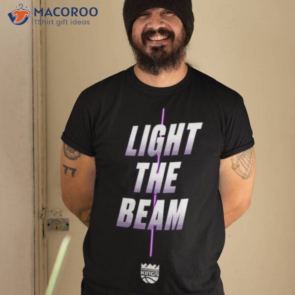 Sacramento Kings Light The Beam 2023 Stadium Shirt