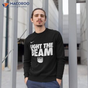 sacramento kings nike light the beam 2023 shirt sweatshirt 1