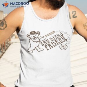 San Diego Padres Grateful Dead Tri-blend Shirt 3 san diego padres grateful dead tri blend shirt tank top 3