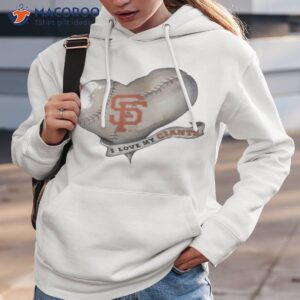 san francisco giants baseball heart banner shirt hoodie 3