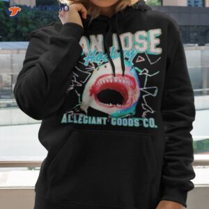 san jose hockey allegiant goods co mascot shirt hoodie 2