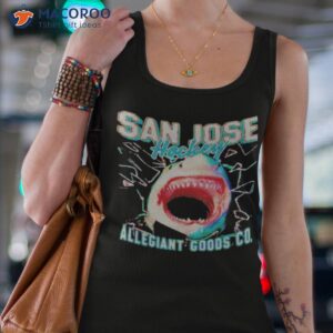 san jose hockey allegiant goods co mascot shirt tank top 4