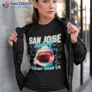 san jose hockey allegiant goods co mascot shirt tshirt 3