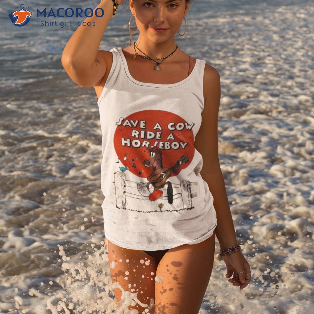 Save A Cow Ride A Horse Boy Shirt Save A Cow Ride A Horse Boy Shirt